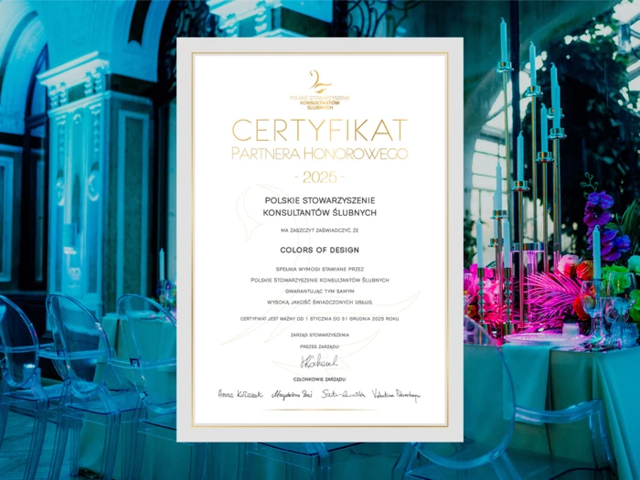 1 Erneut Ehrenpartner der Association of Wedding Consultants!