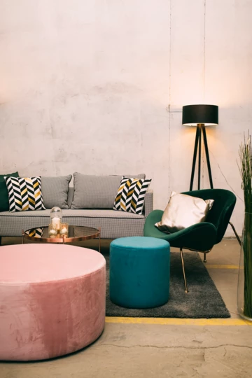 GREEN STAGE CHAIR