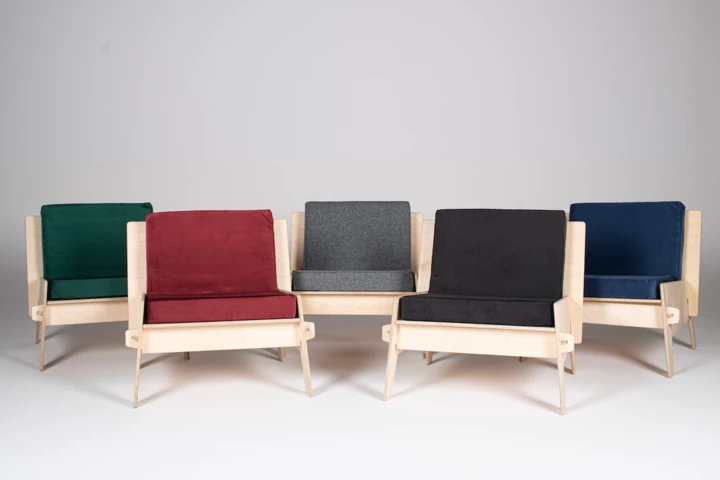 ZERO WASTE CHAIR GREEN