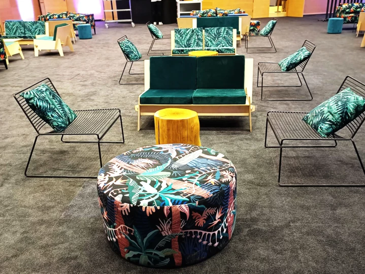 ZERO WASTE SOFA GREEN