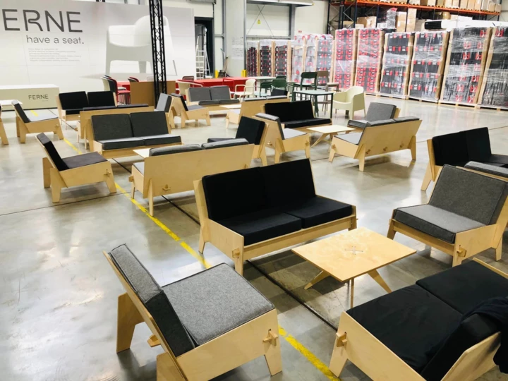 ZERO WASTE CHAIR GREY