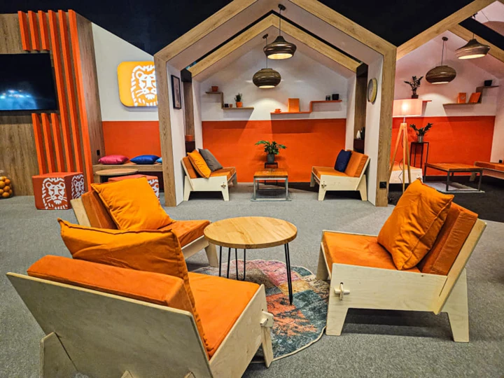 ORANGE PILLOW