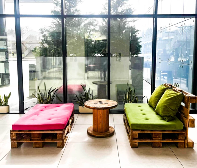NATURAL SOFA GREEN