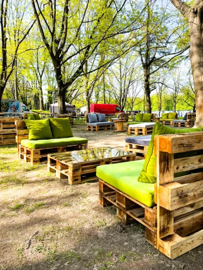 NATURAL SOFA GREEN