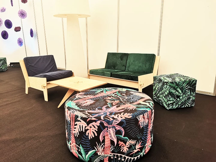 ZERO WASTE SOFA GREEN