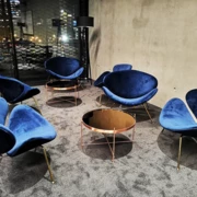 BLUE STAGE CHAIR
