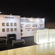 6 x 3m Stand mit Ständer
