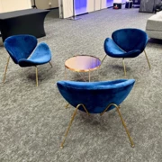 BLUE STAGE CHAIR