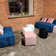 VIVA FLAMINGO POUF