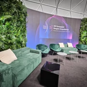 GREEN STAGE CHAIR