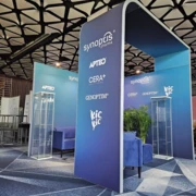 5 x 3 m großer Stand mit einem Ständer