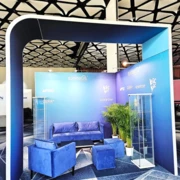 6 x 3m Stand mit Ständer